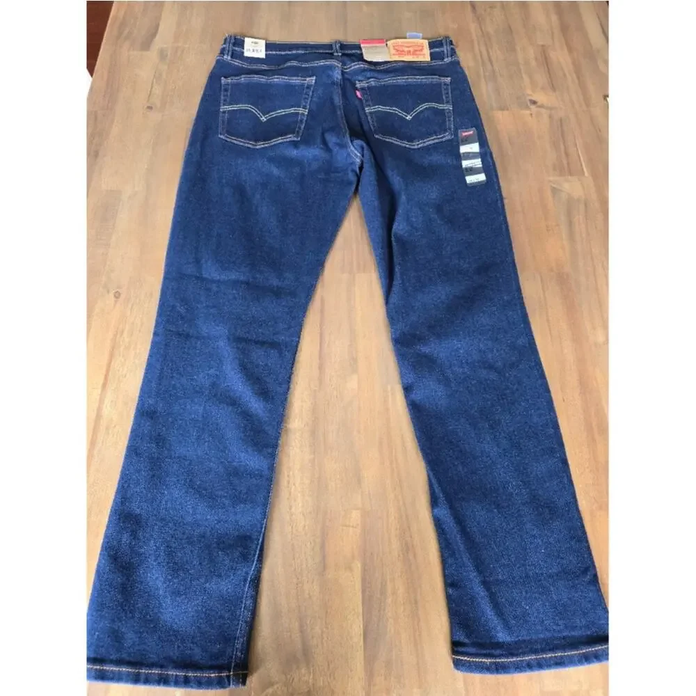 Levi's 511 Slim Fit Jeans Mens Blue Denim 36x30